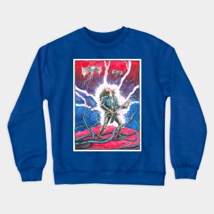 Stranger Guitar Things Crewneck Sweatshirt